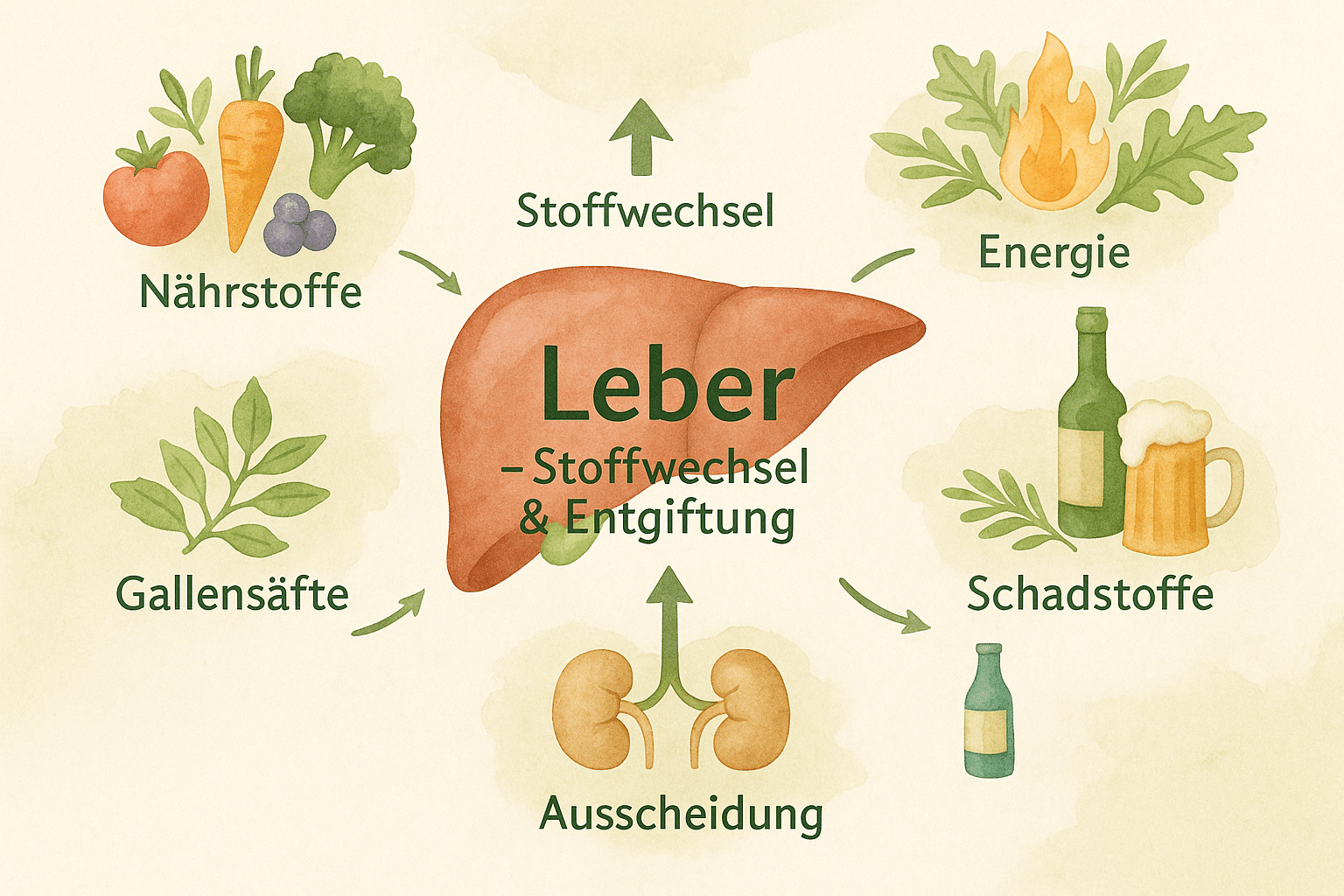 homöopathie leber entgiften